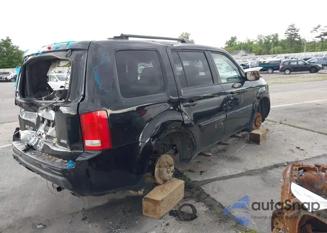 2011 Honda Pilot Ex-L из США, поврежденный, VIN 5FNYF4H69BB041653